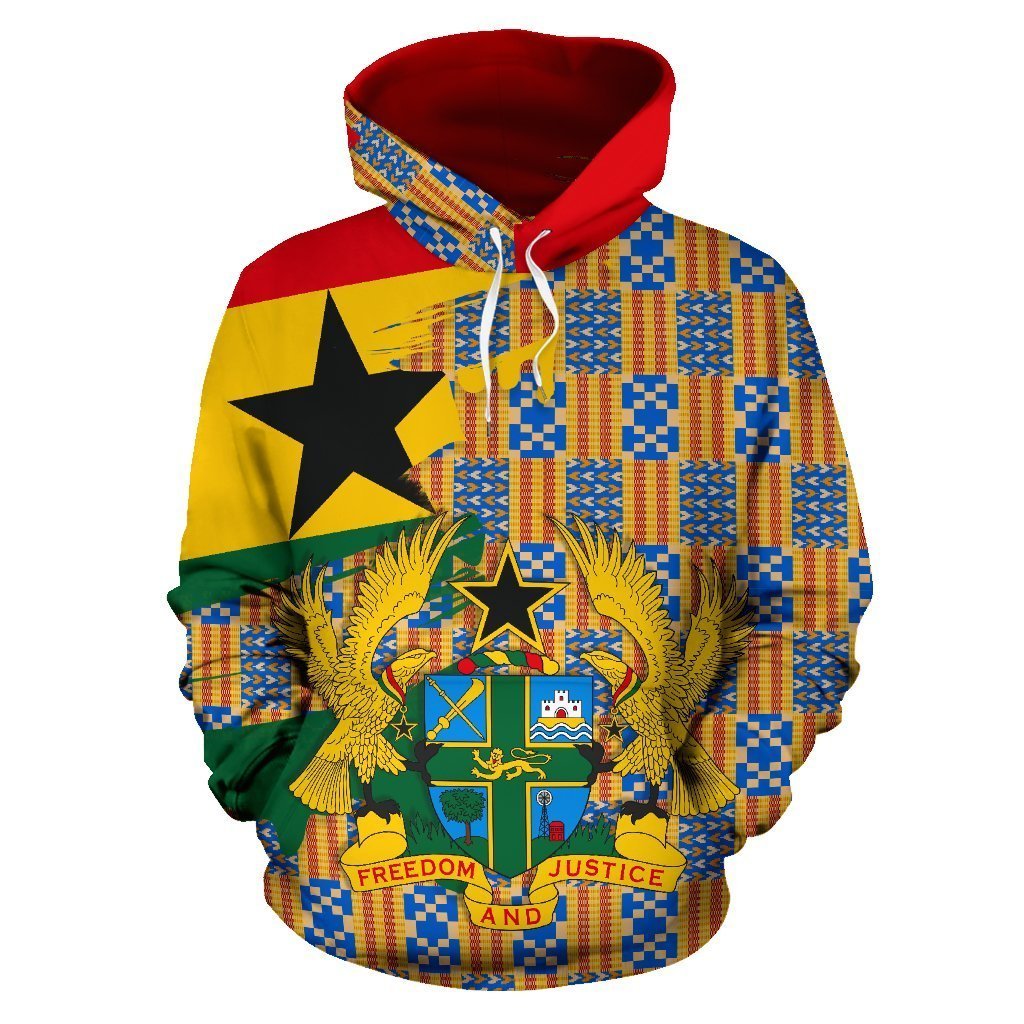 Greek Life Hoodie – Kente Skilful Seamless Pullover – Gash Style