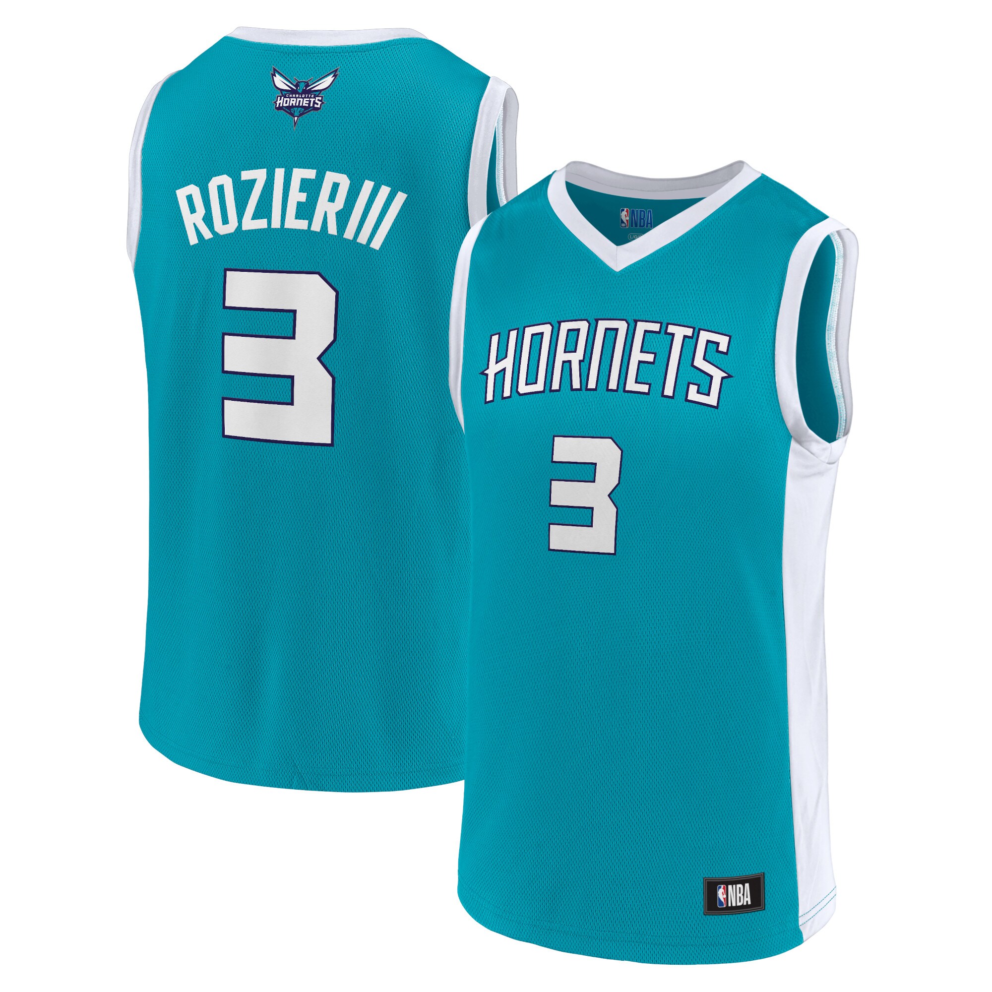 Men's Terry Rozier Teal Charlotte Hornets Player Jersey