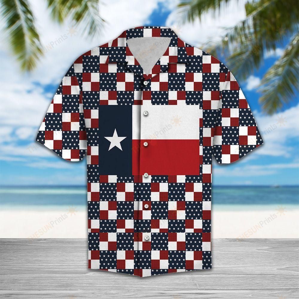 Nice Texas Hawaiian Shirt Ha18190