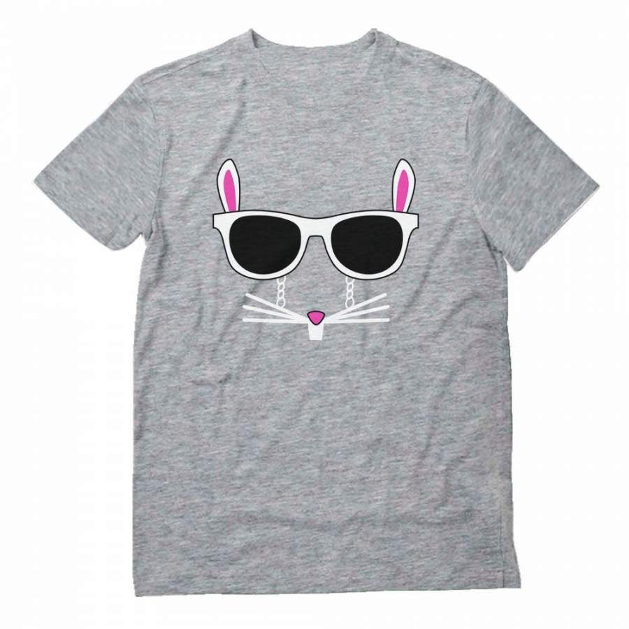 Easter Bunny – Cool Glasses Rabbit Face T-Shirt