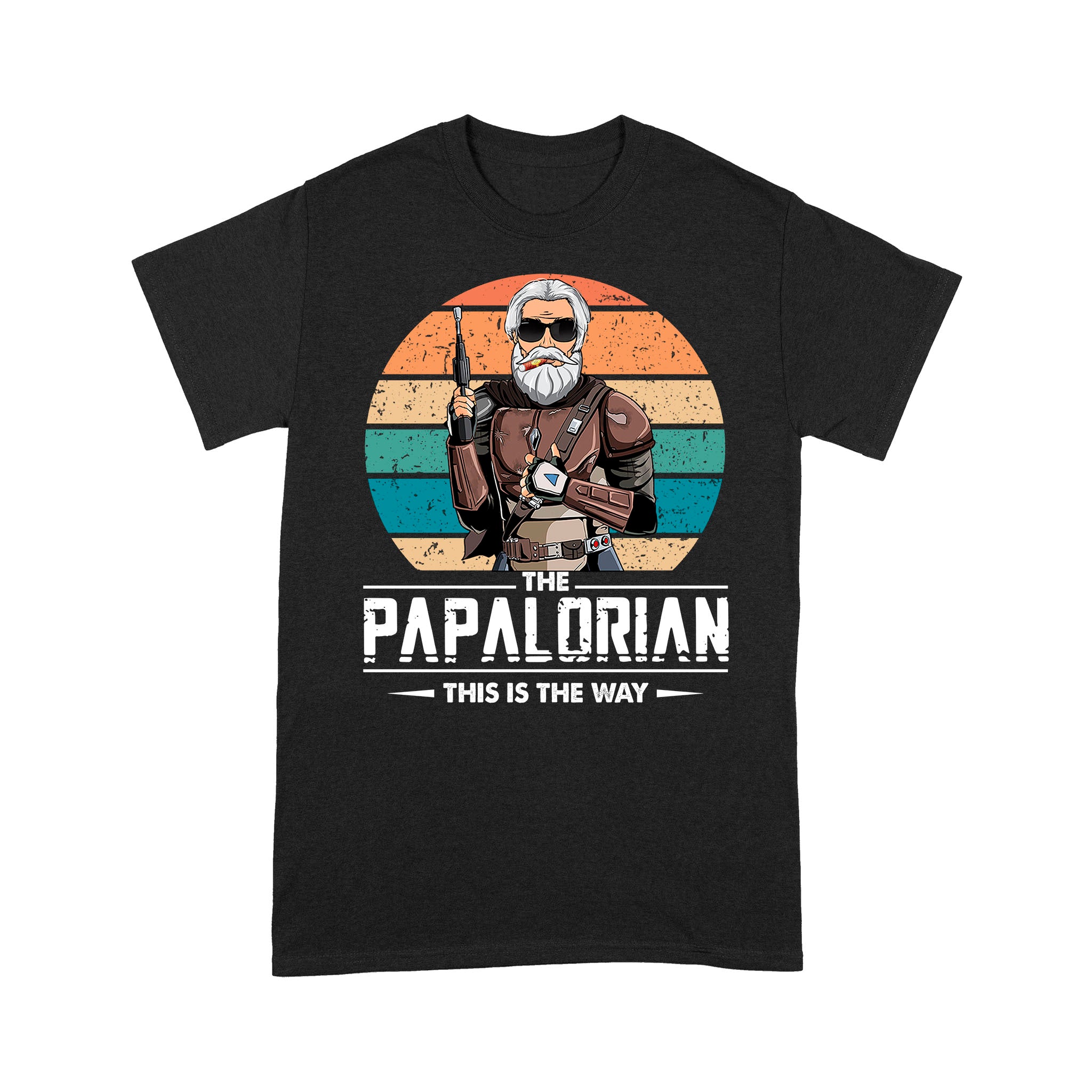 Personalized Customized Gift For Dad, The Papalorian/Dadalorian This Is The Way T-Shirt