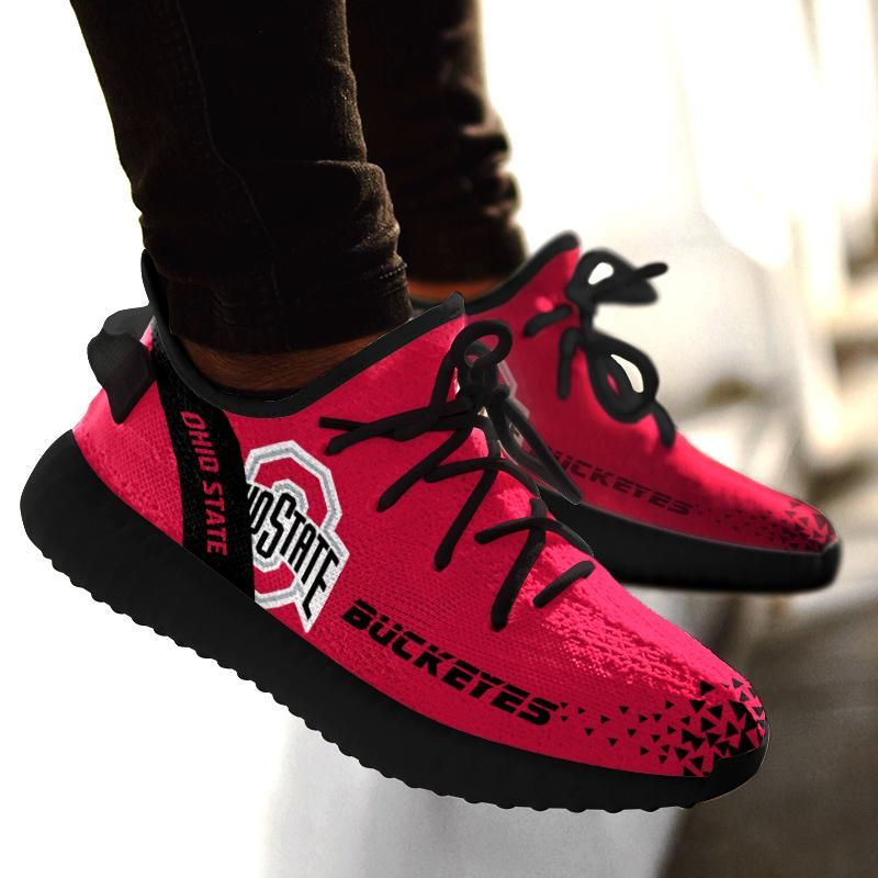 High quality Line Logo Ohio State Buckeyes Sneakers As Special Shoes