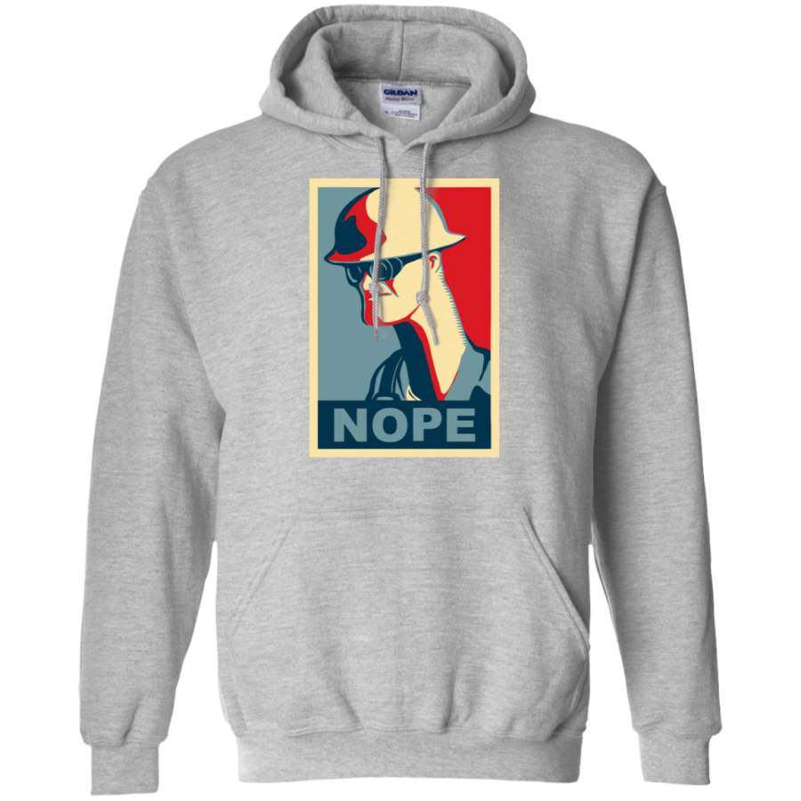 AGR Team Fortress 2 Engineer Says Nope Gildan Pullover Hoodie