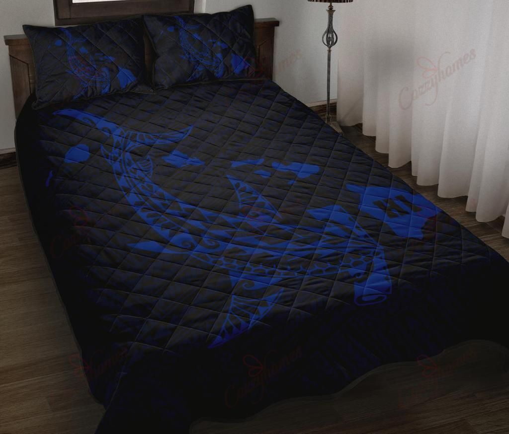 Shark Polynesia YU2703205CL Quilt Bed Set