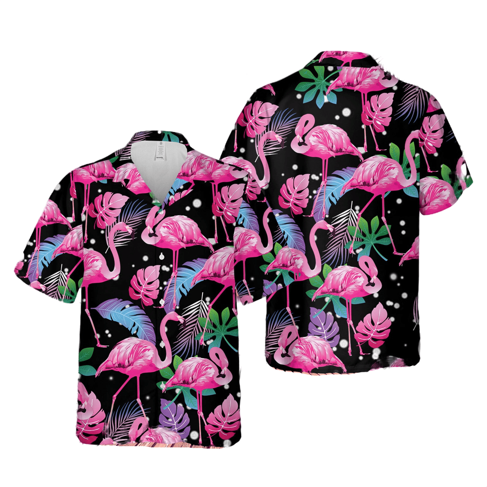 Flamingo Leaf Summer Hawaii Shirt Ha83141