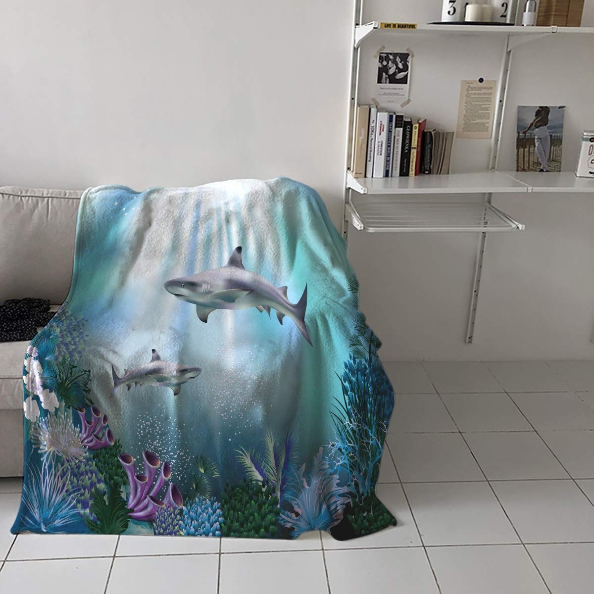 Shark Clg2110108F Sherpa Fleece Blanket