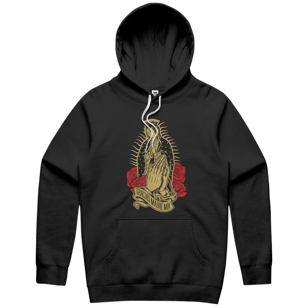 Our Lady Virgen De Guadalupe Virgin Mary Gracias Madre Mia Hoodie