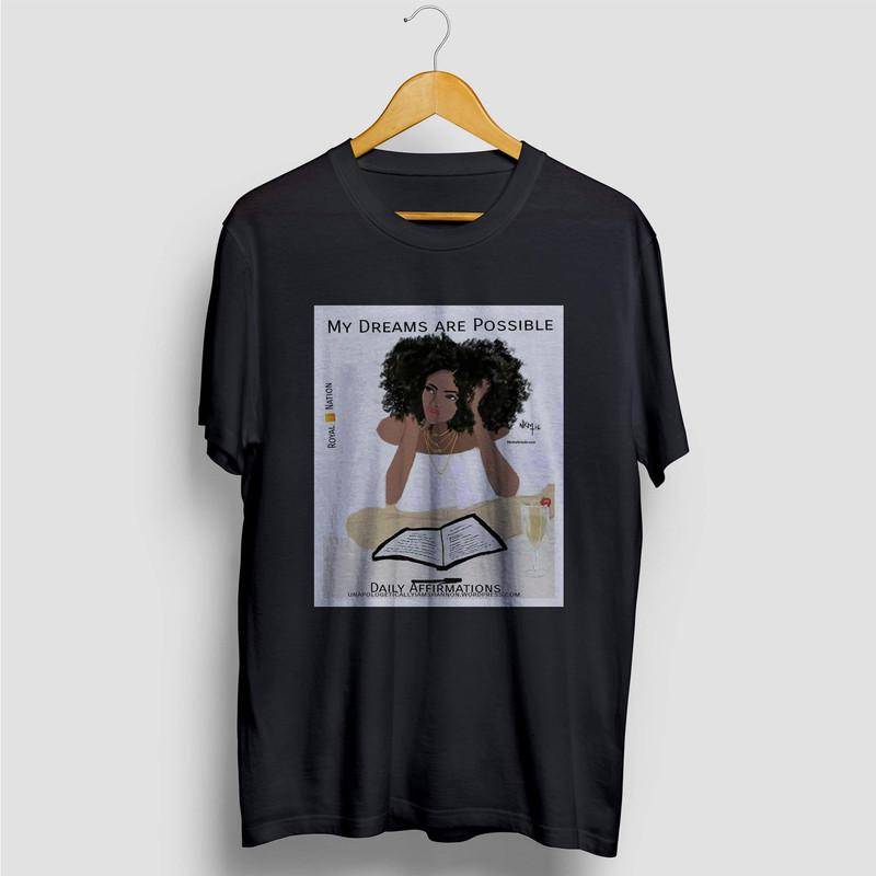 African American Girl Unisex T-Shirt