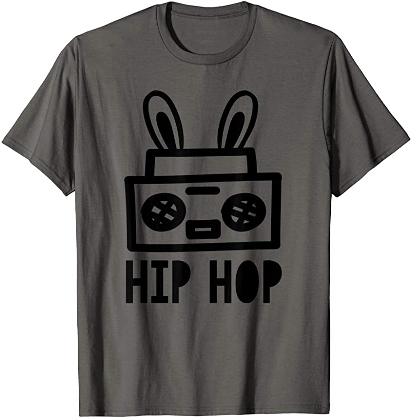 Toddler Easter Shirt Hip Hop Bunny Ears For Boys And Girls T-Shirt