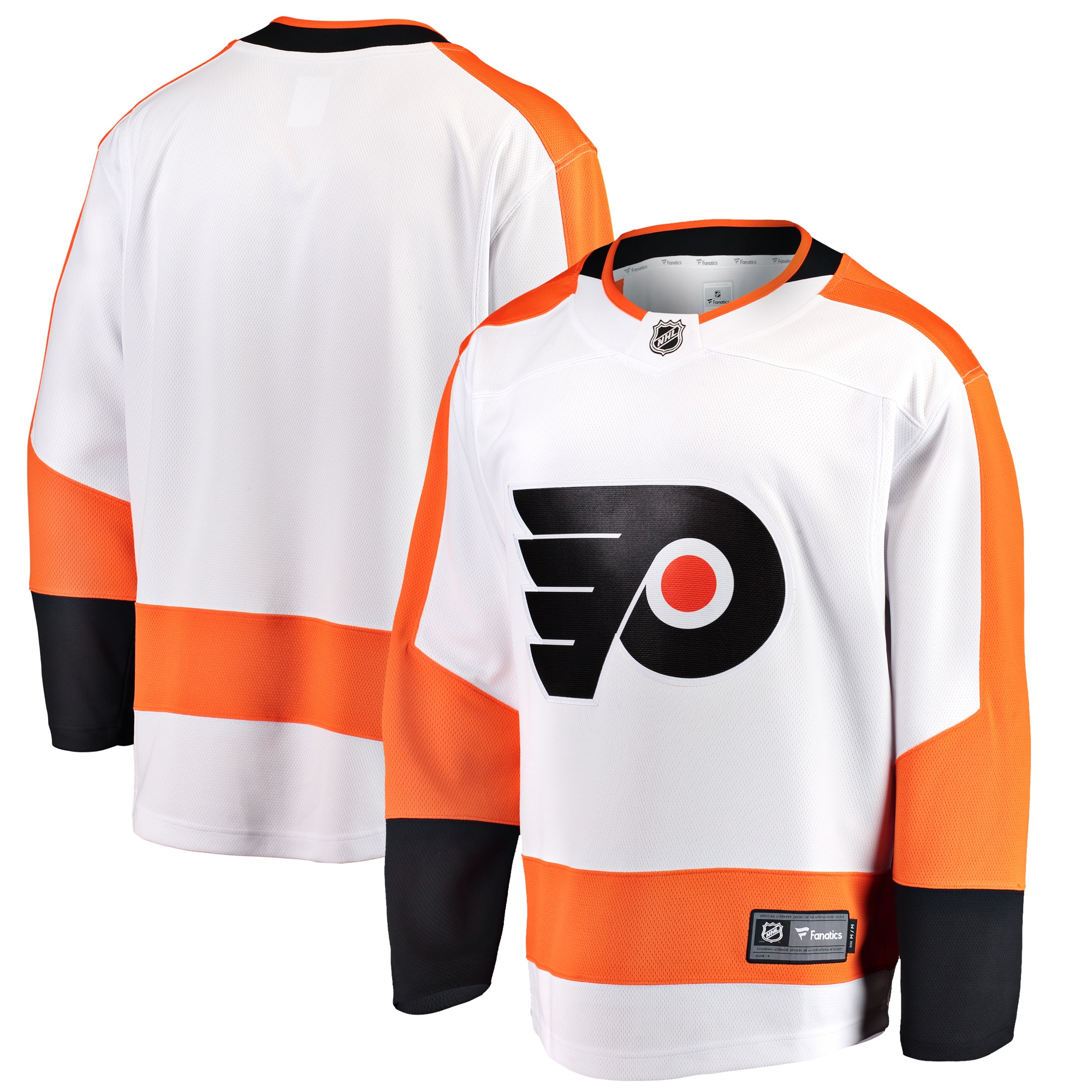 Men's Philadelphia Flyers White Breakaway Away Jersey