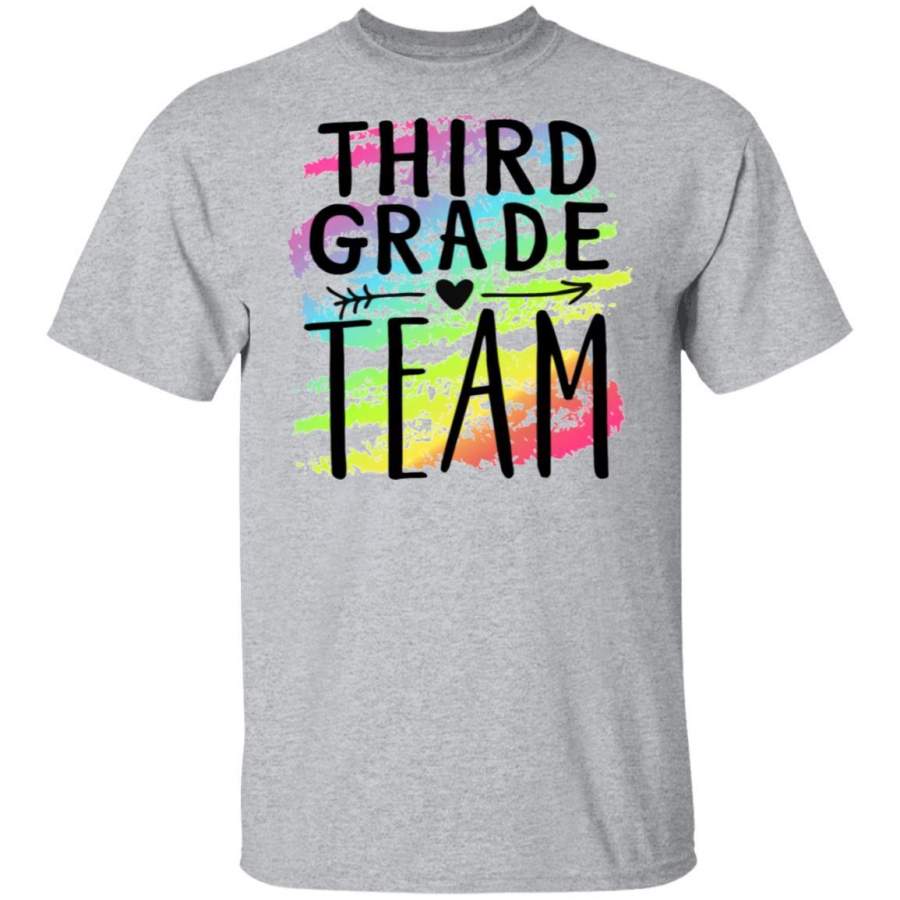 THIRD GRADE TEAM Personalized Teacher Shirts – Custom Teacher Shirt – Gift For Teacher