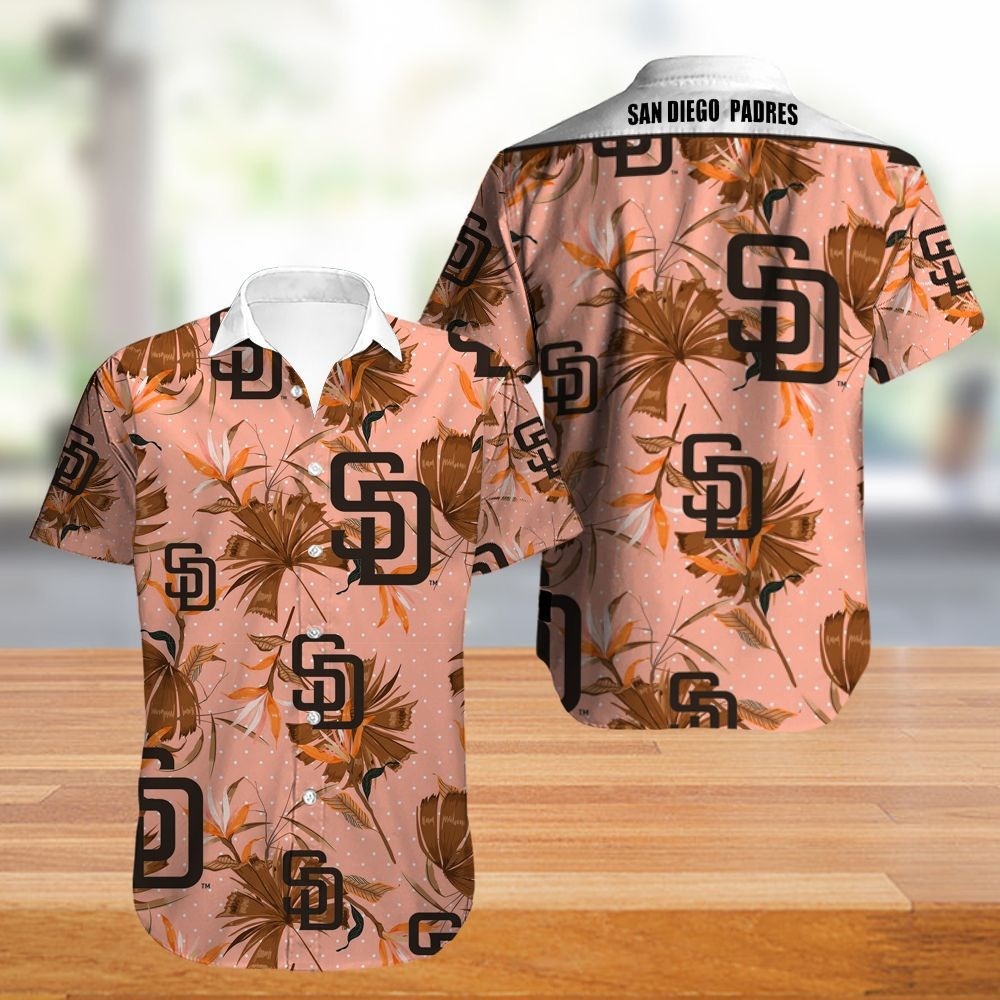 San Diego Padres Hawaii Shirt Flower Summer Gift For Fans Ha22756