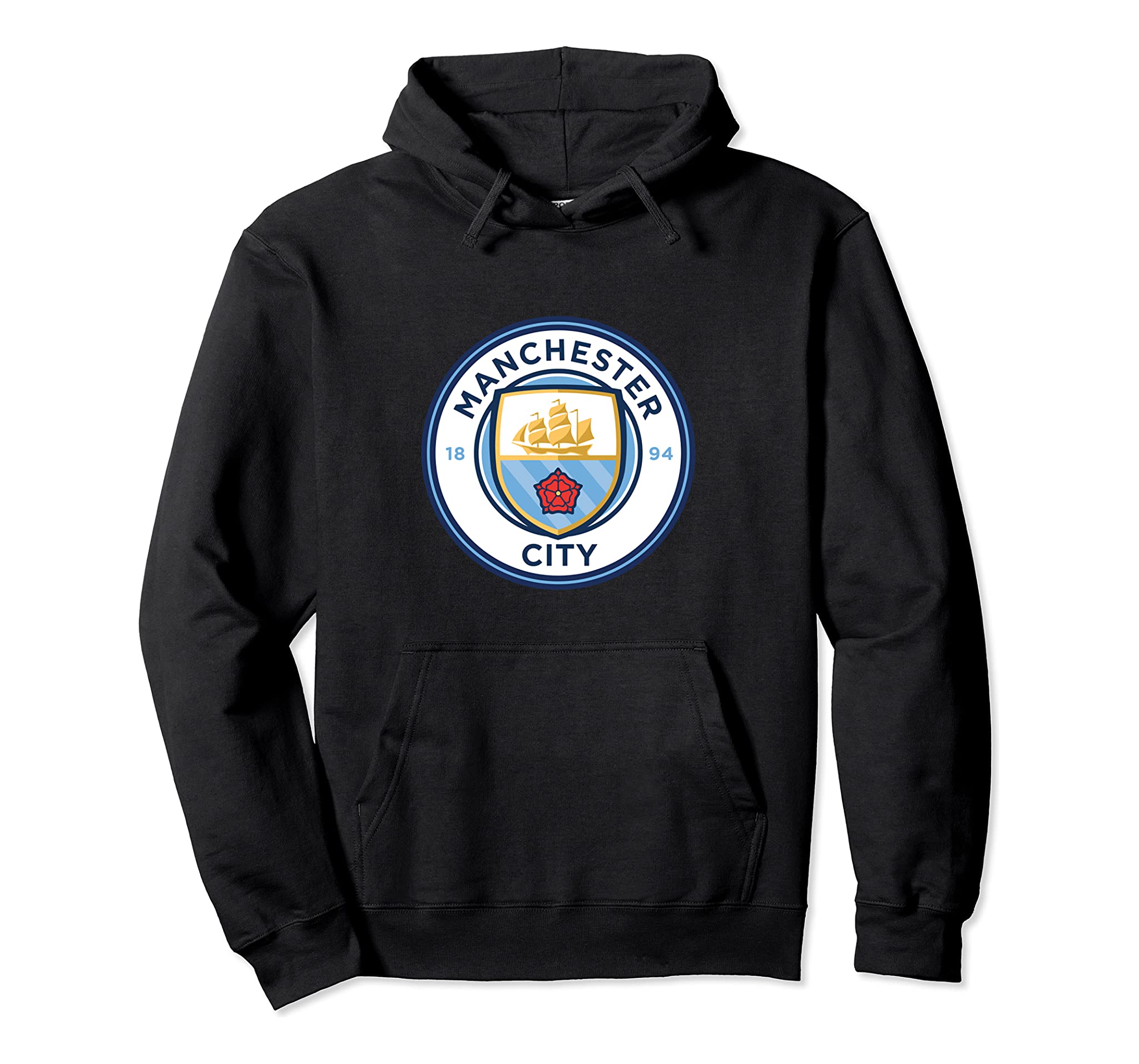 Manchester City – Colour Crest Pullover Hoodie