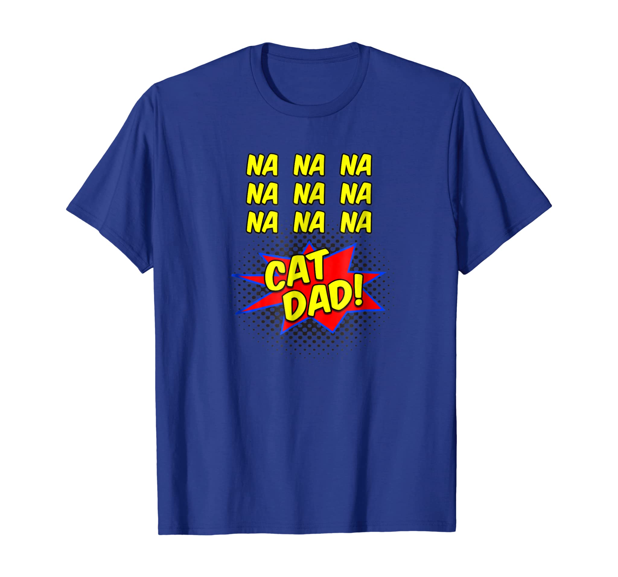 Cat Dad Comic Funny Shirt for Fathers of Cats