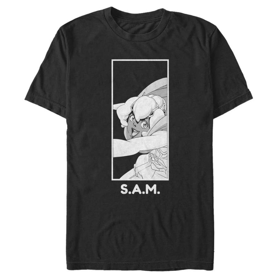 Cannon Busters Men’s S.A.M. Panel Portrait  T Shirt