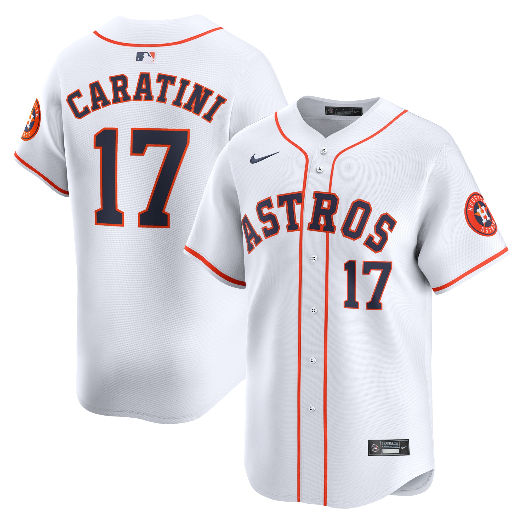 Victor Caratini Houston Astros Home Limited Player Jersey  White