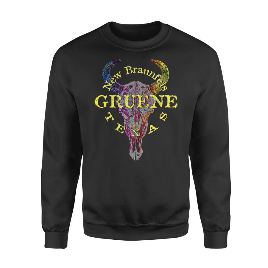 Animal gift idea New Braunfels, TX With Cơ Skull – Standard Fleece Sweatshirt