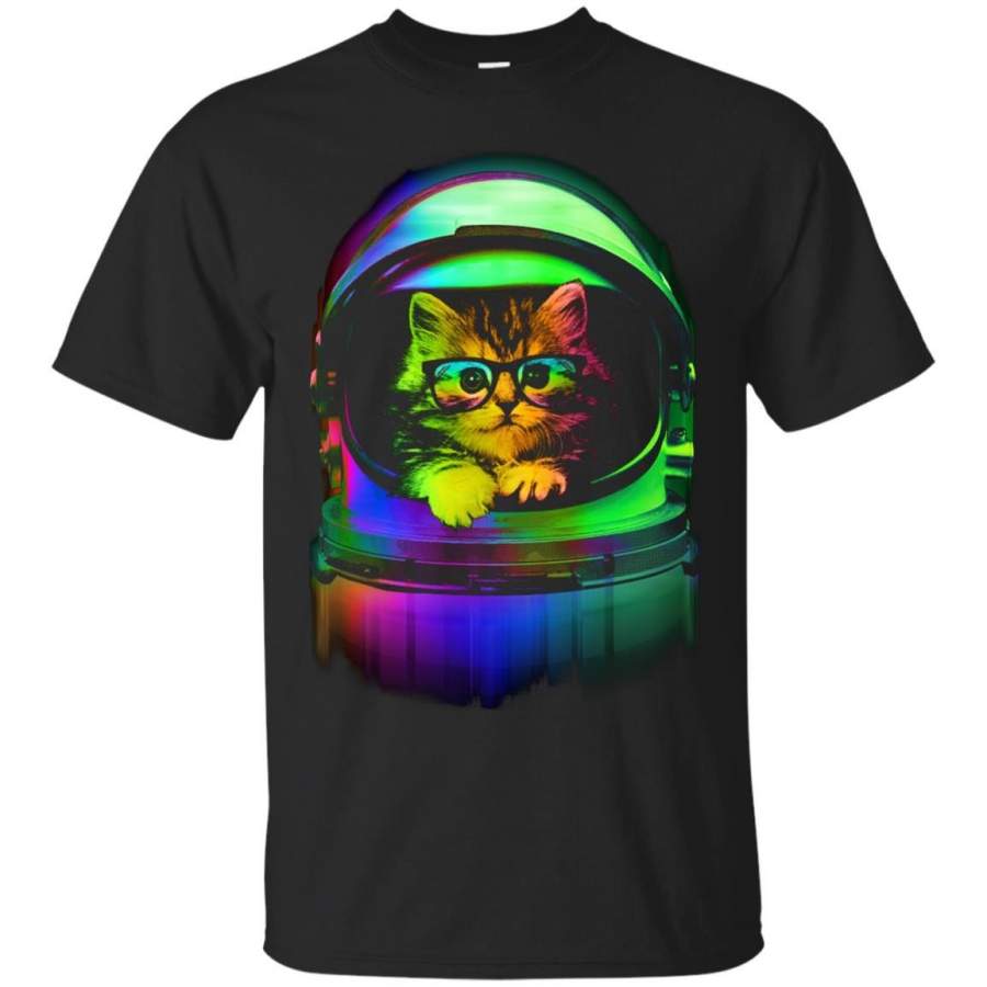 CAT – Cool Kitten on the helmet T Shirt & Hoodie