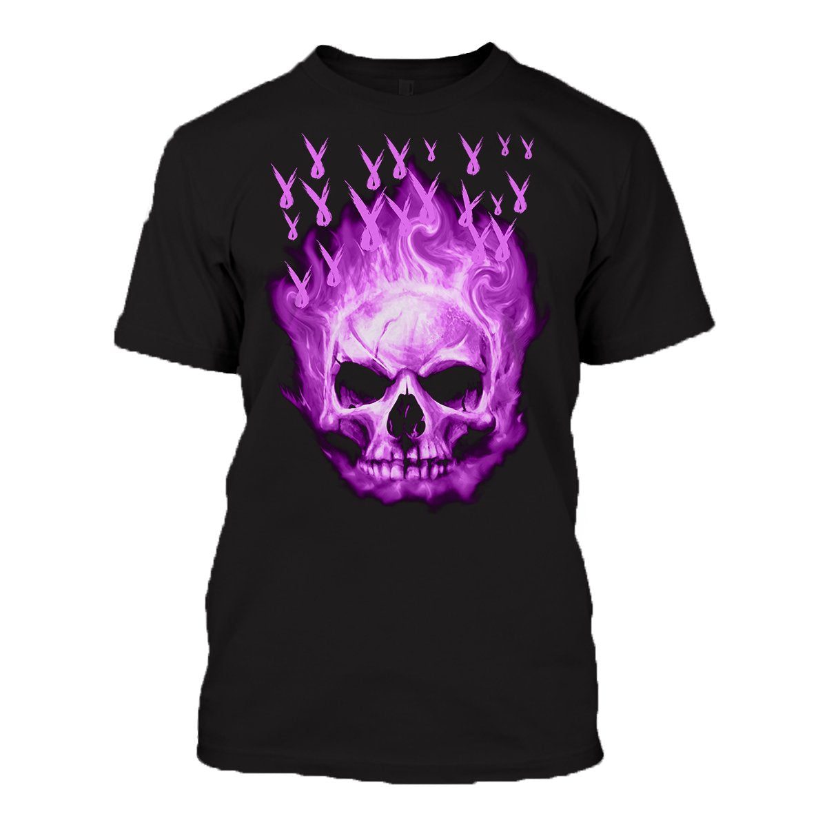 Skull Pancreatic Cancer Skull 03 Hoodie
