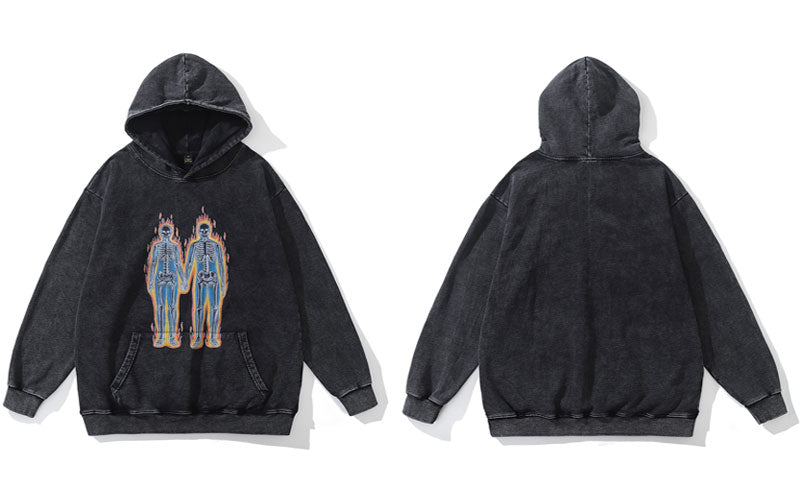 Fire Couple Hoodie