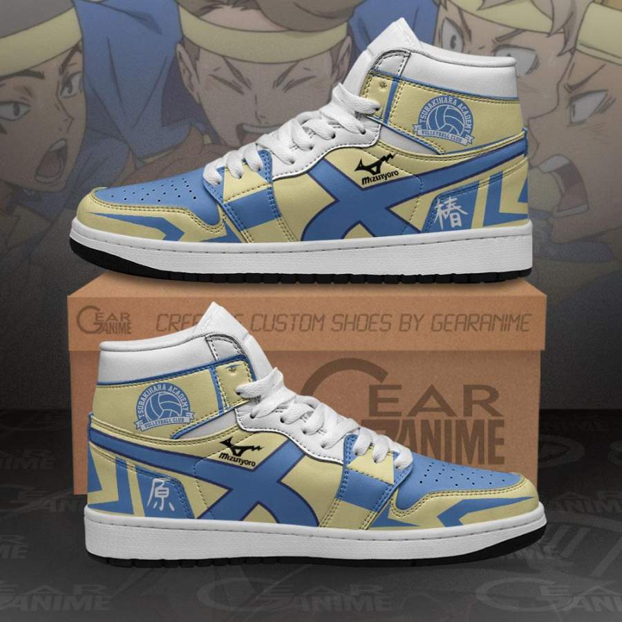 Tsubakihara Academy Jordan Sneakers Haikyuu Custom Anime Shoes MN10