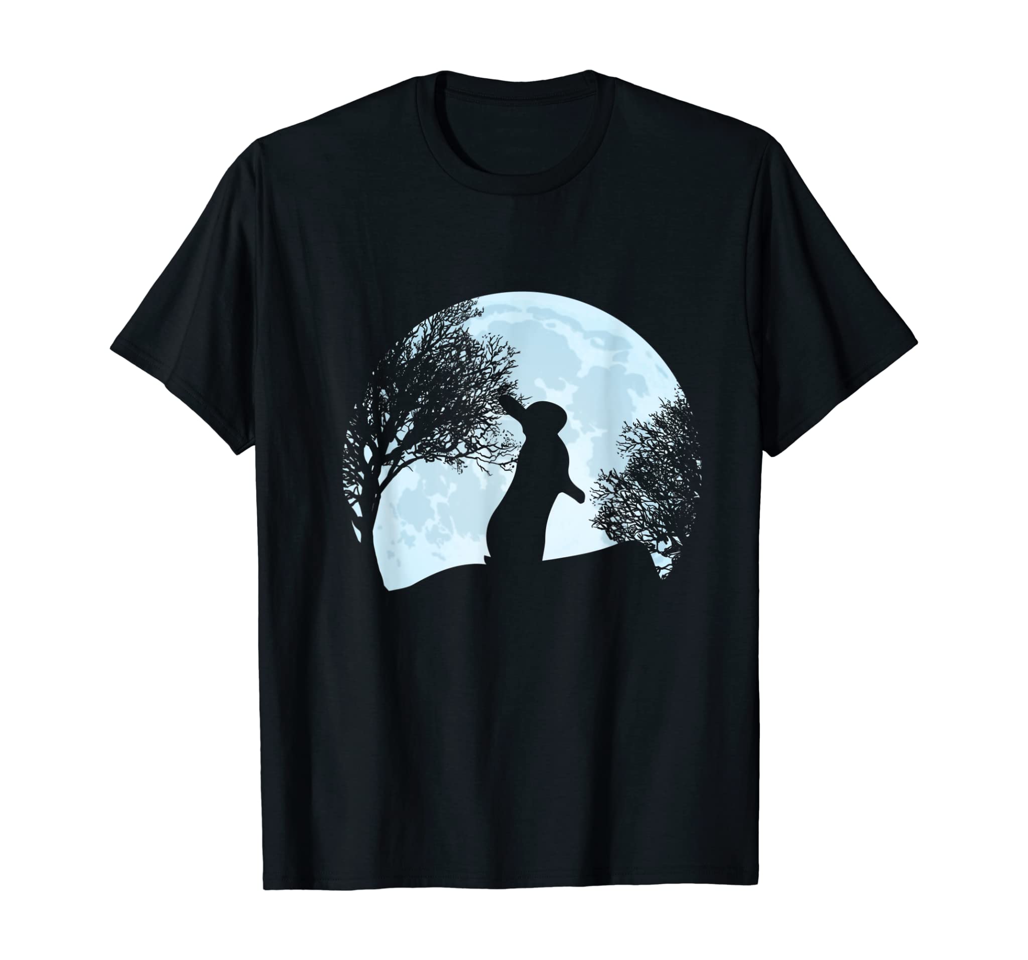 Easter Rabbit Blue Moon T-Shirt