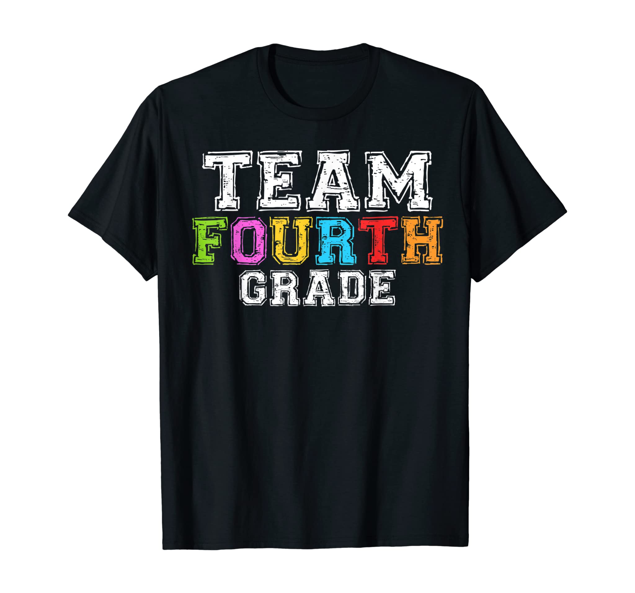 Team Fourth Grade T-Shirt 4th Grade Teacher Student Gift T-Shirt