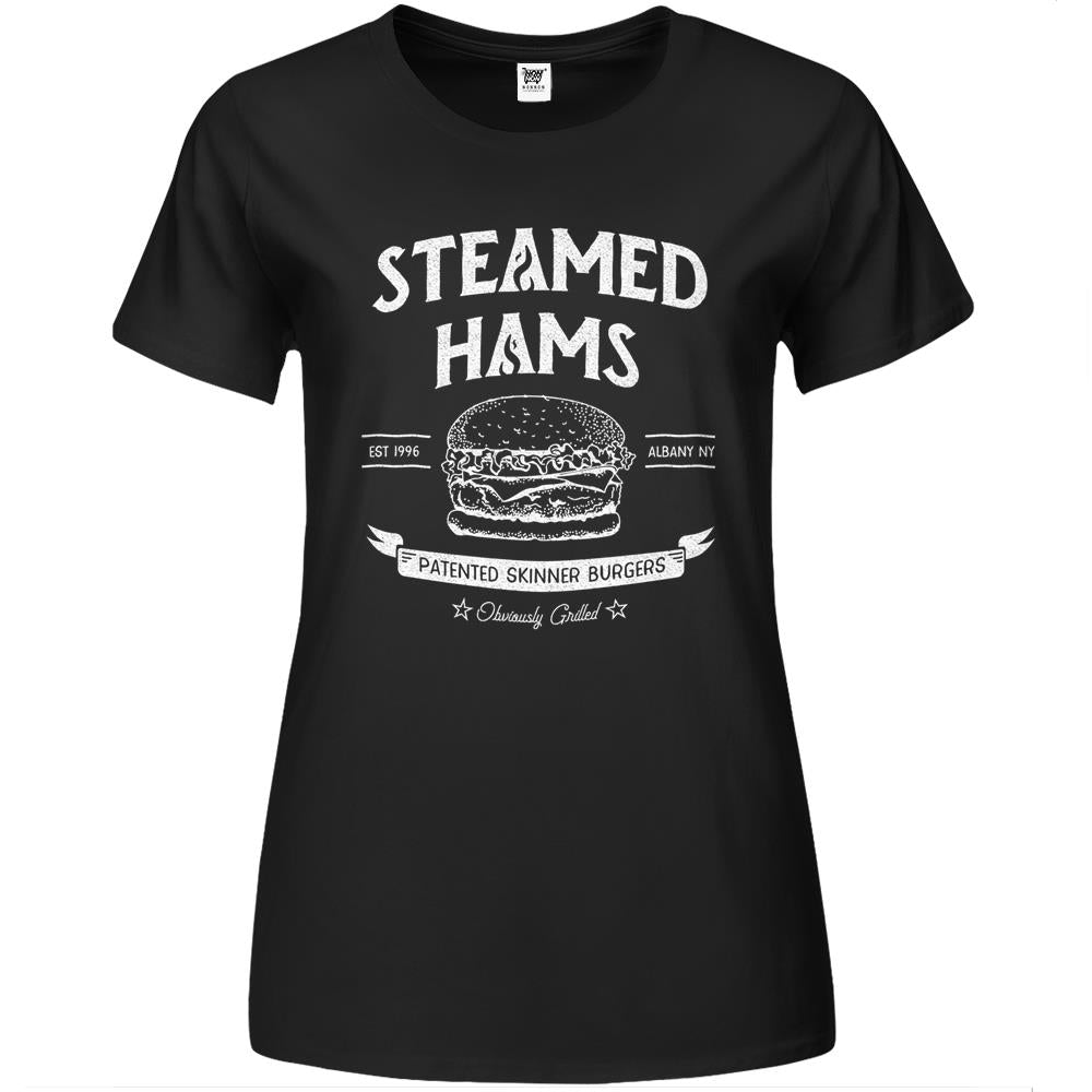 Steamed Hams Meme Premium Womens T Shirts