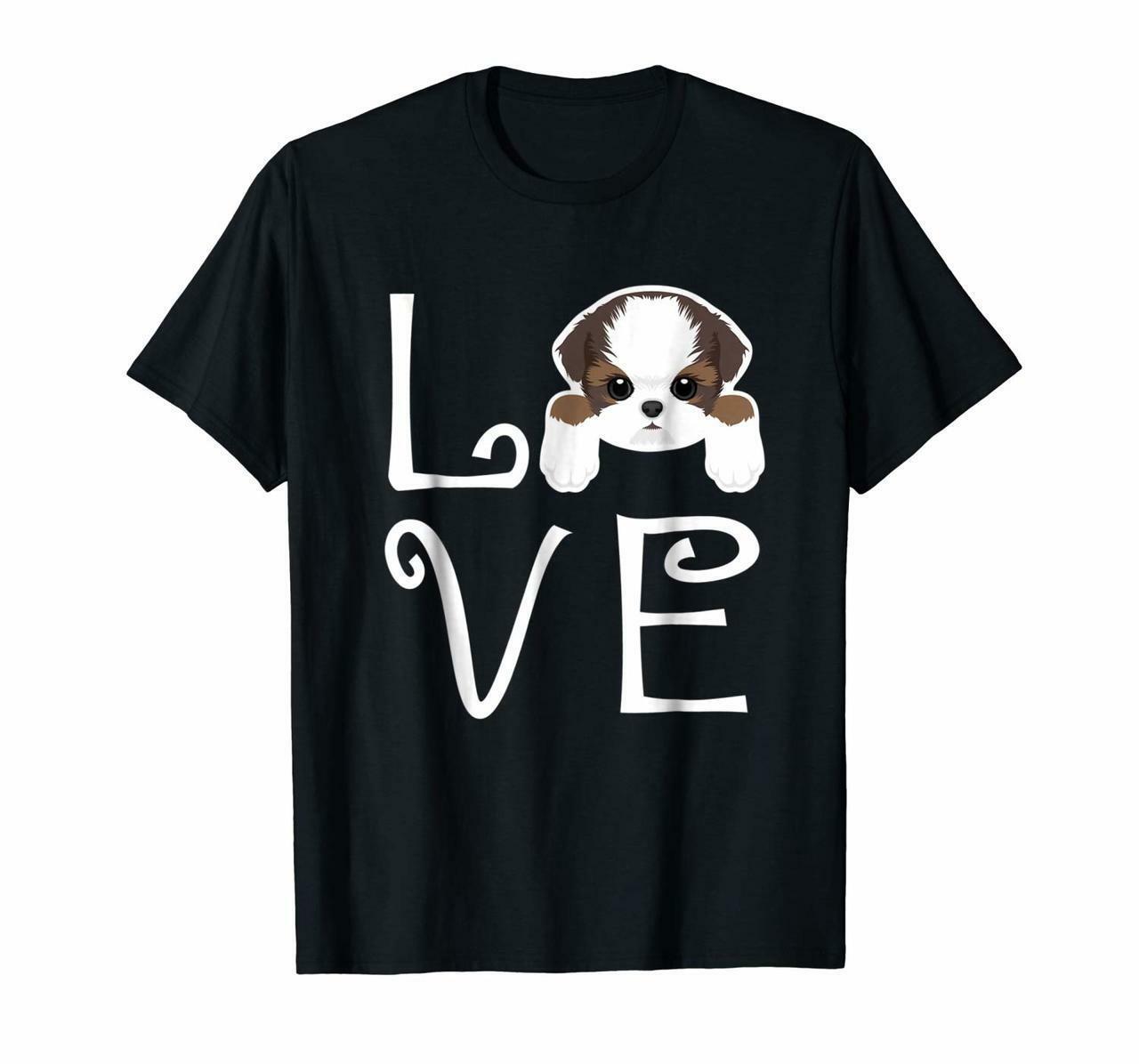 Shih Tzu Love Dog Owner Shih Tzu Puppy T-Shirt