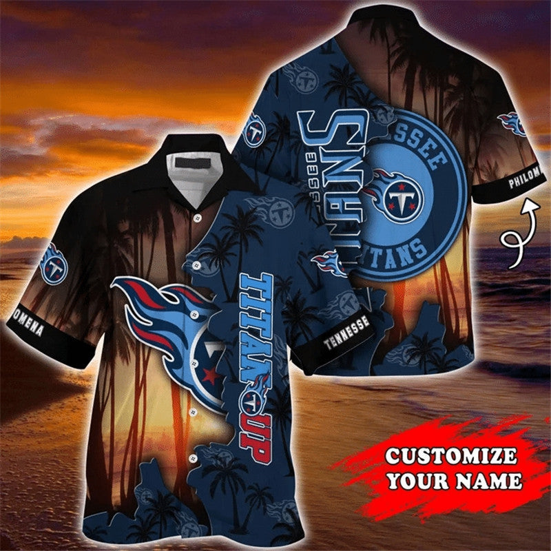 Tennessee Titans Hawaiian Shirt Titan Up