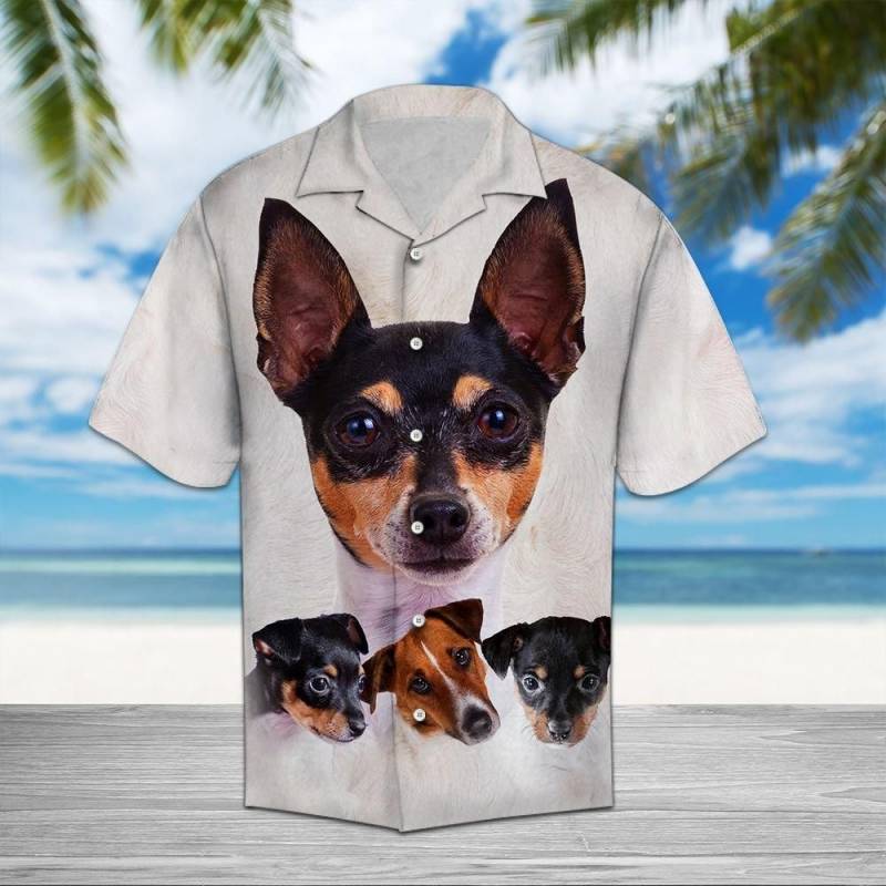 Artsyhomes Toy Fox Terrier Great Hawaiian Ha43353