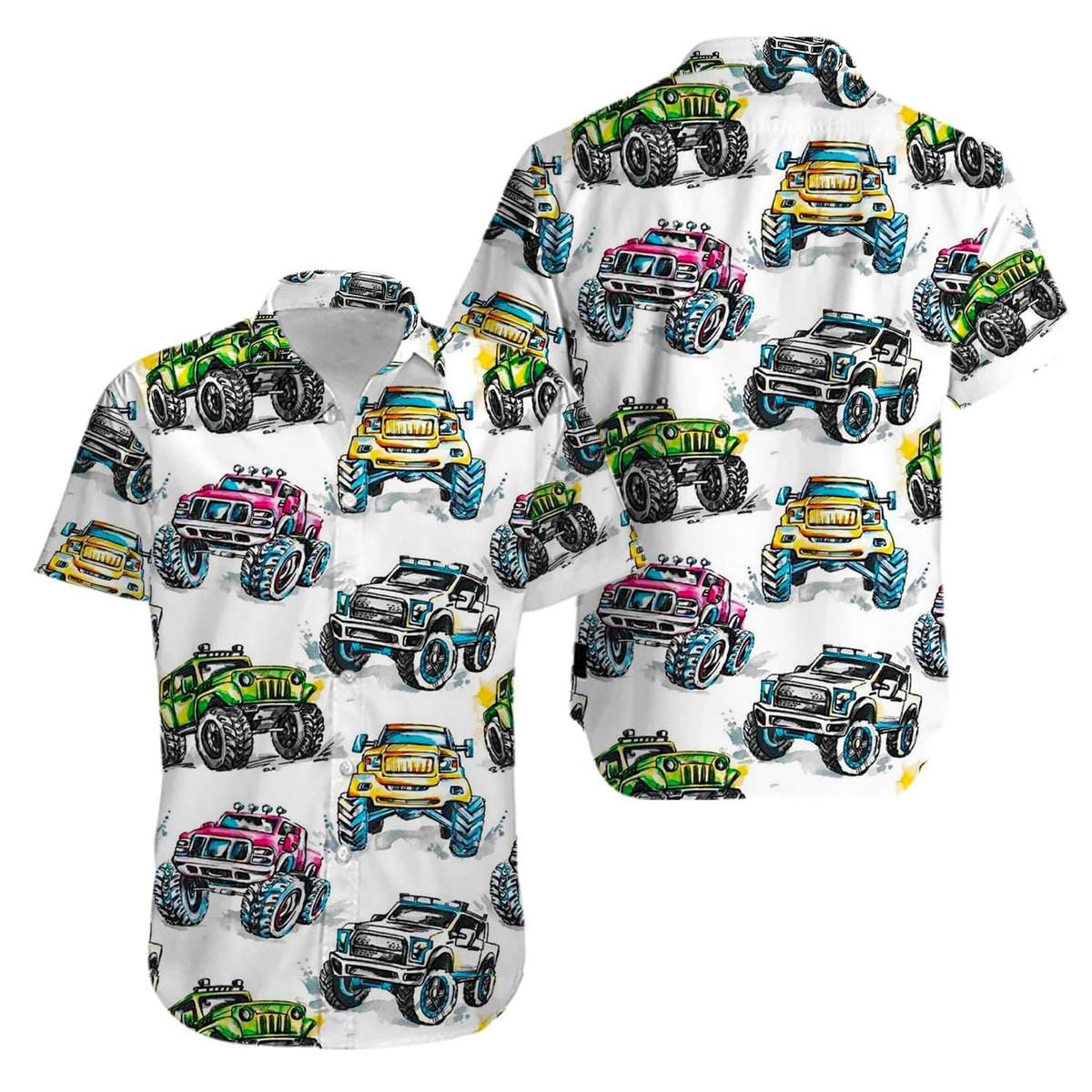 Jeep Car Color Hawaii Aloha Shirts Hawaii Shirt For Hawaii Ha17596