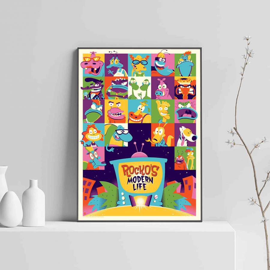 Rockos Modern Life Poster - Poster Art Design