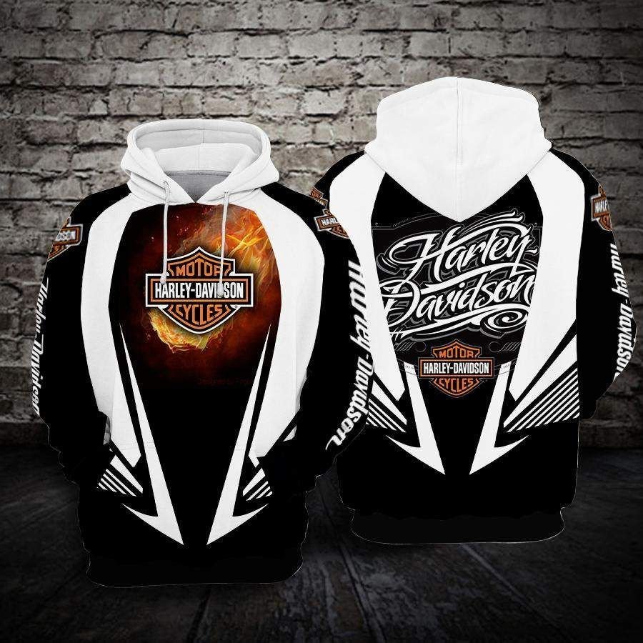 Harley Davidson Xiii 3D Hoodie Zip Hoodie  Size S-5Xl