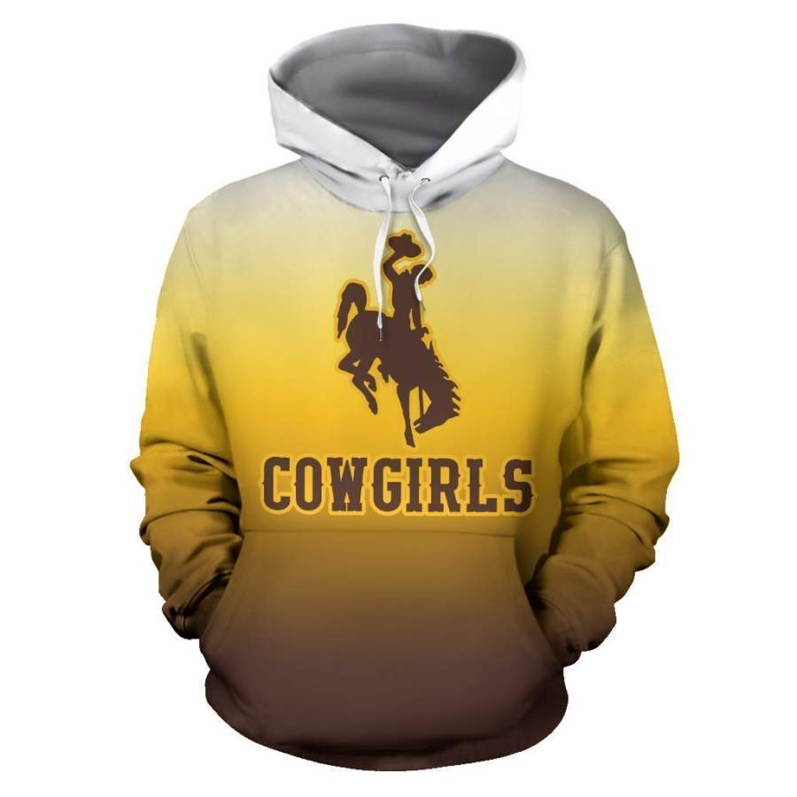 WYOMING COWBOYS Hoodie All Over Print