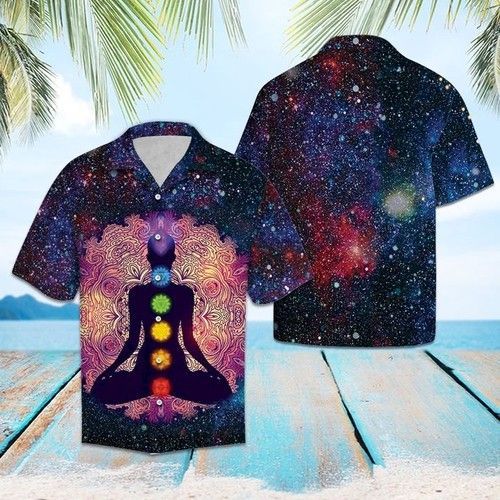 Chakra Mandala Yoga Hawaii Shirt Summer Ha88393