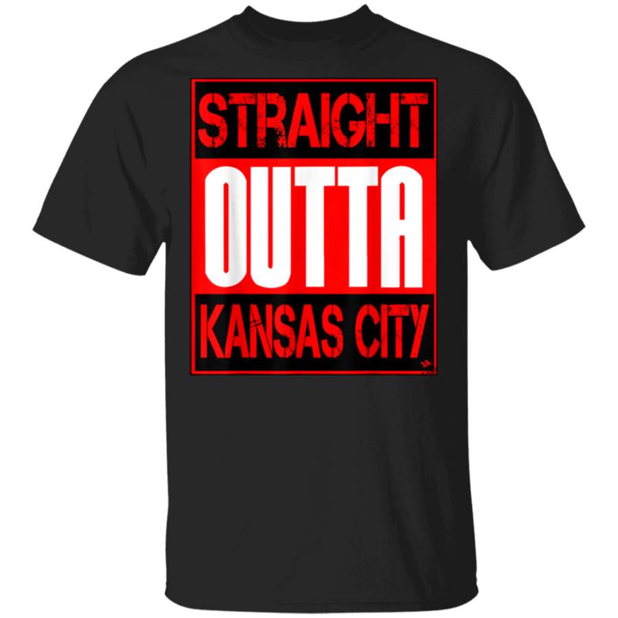 kansas city shirt city name  Straight outta kansas city TShirt Kansas City Football T-Shirt