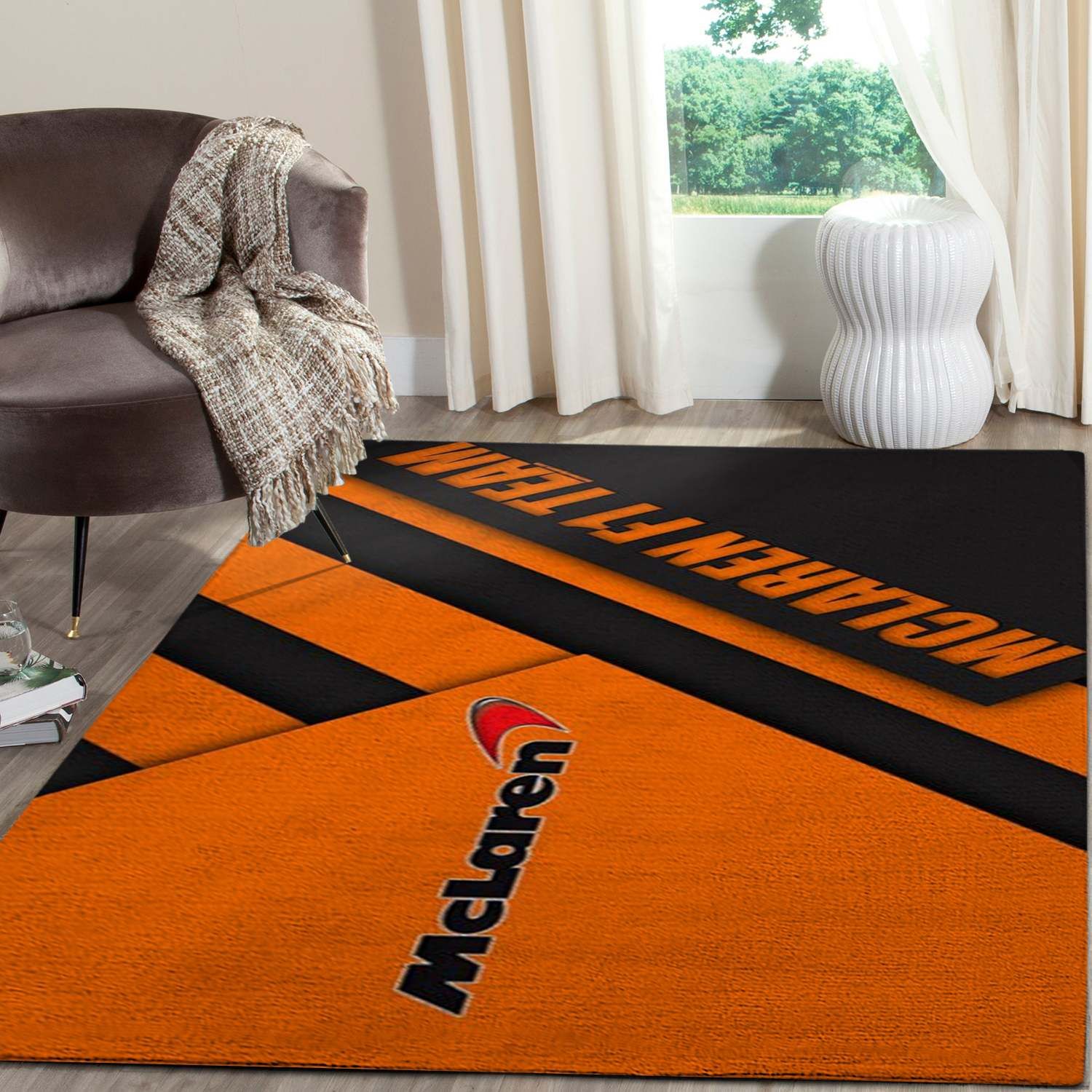 McLaren Logo SuperCars Area Rugs Living Room Carpet FN161210 Local Brands Floor Decor