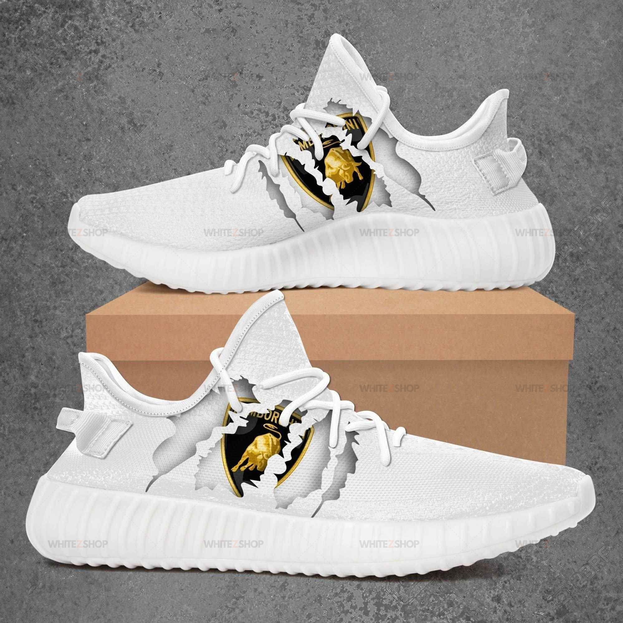 Lamborghini Car Yeezy Boost Yeezy Running Shoes Custom Shoes For Men And Women