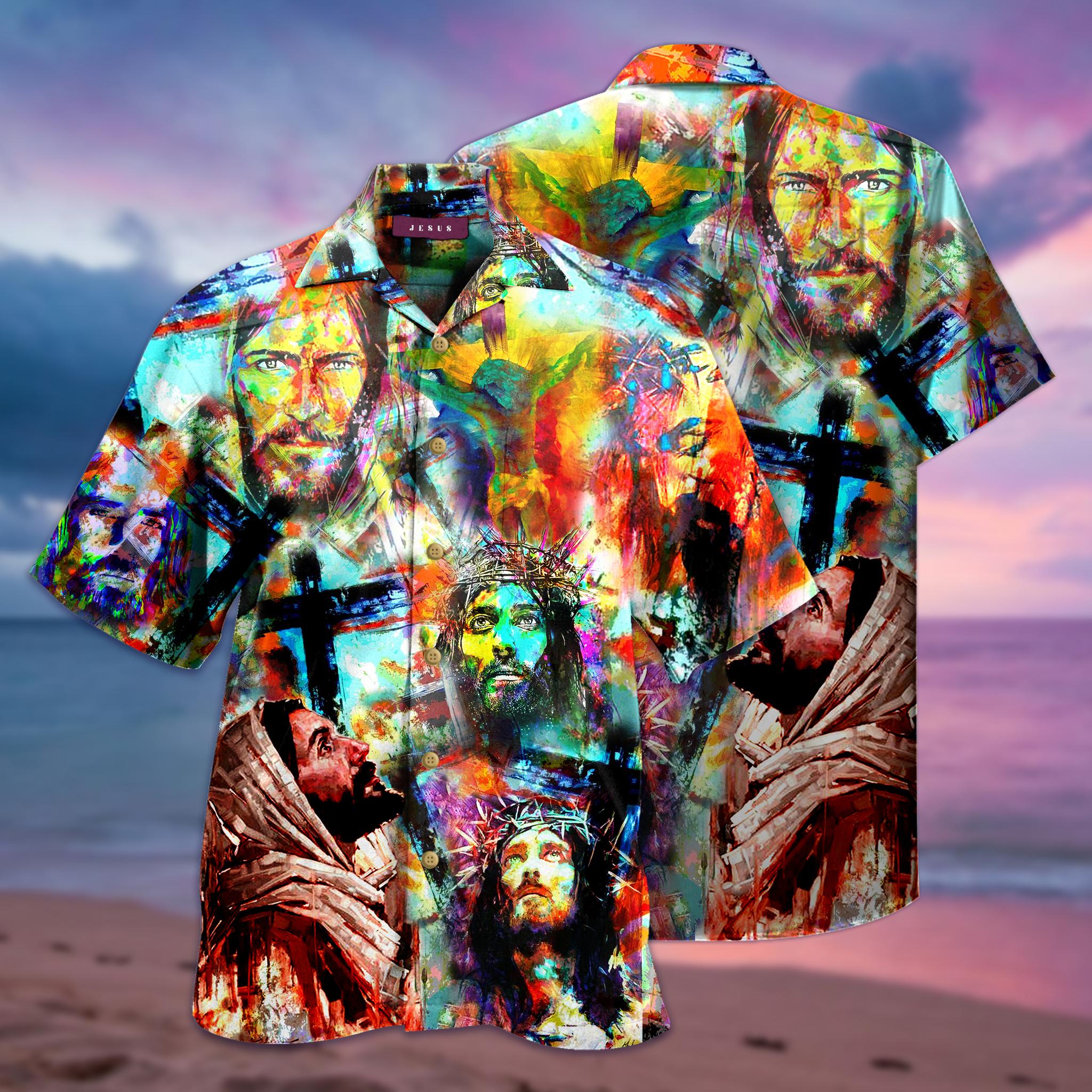 In The Name Of Jesus Aloha Hawaii Shirts For Men Women Ha60554