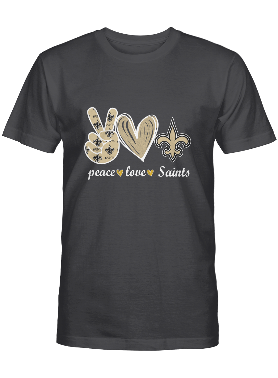 Peace, Love, New Orleans Saints T-shirt, Sweatshirt, Hoodie