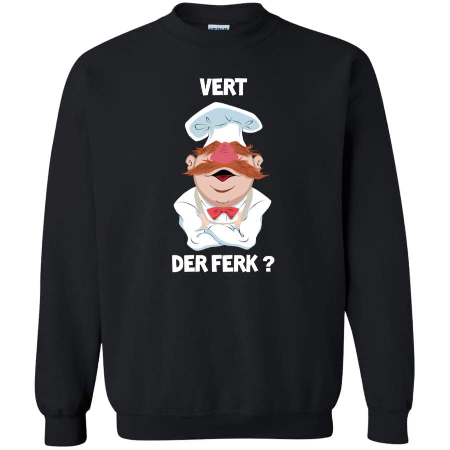 AGR Vert Der Ferk Crewneck Pullover Sweatshirt