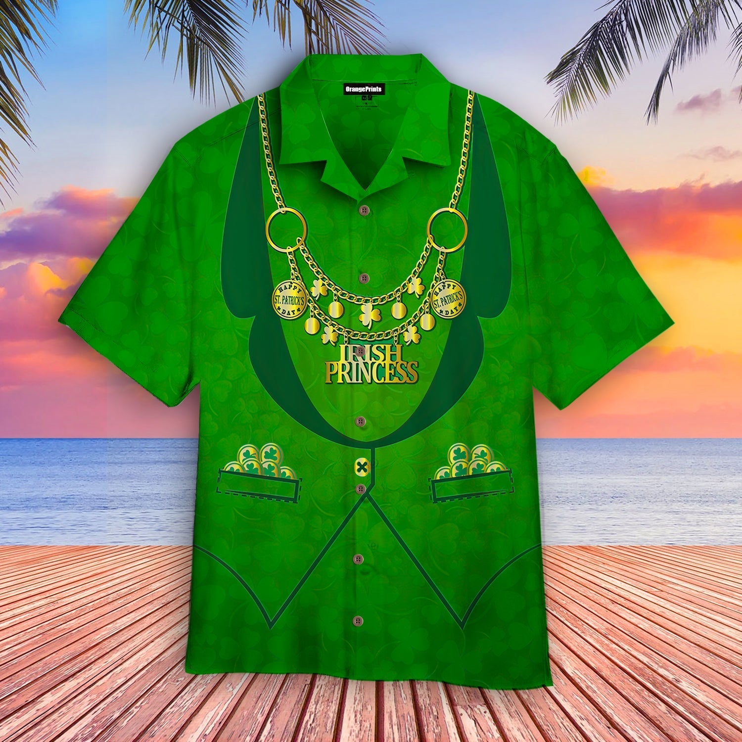 Irish Princess Day Hawaii Shirt For Men Women Adult Ha17790