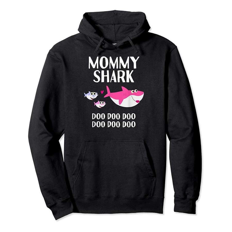 Mommy Shark Doo Doo Christmas Family Matching Hoodie