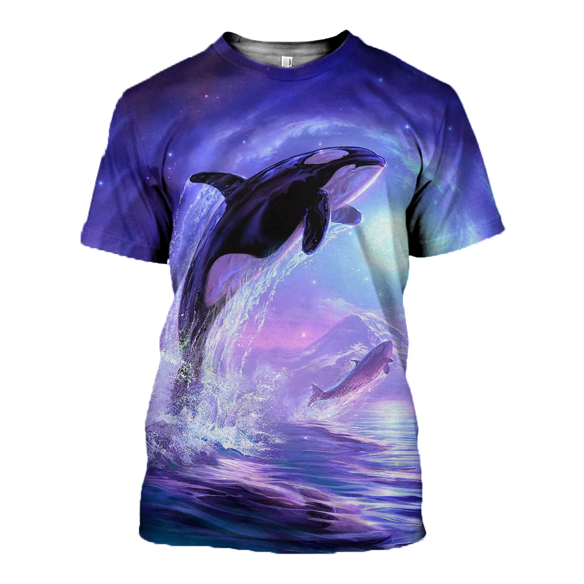 3D Printed Killer Whale Hoodie T-shirt DT16041999