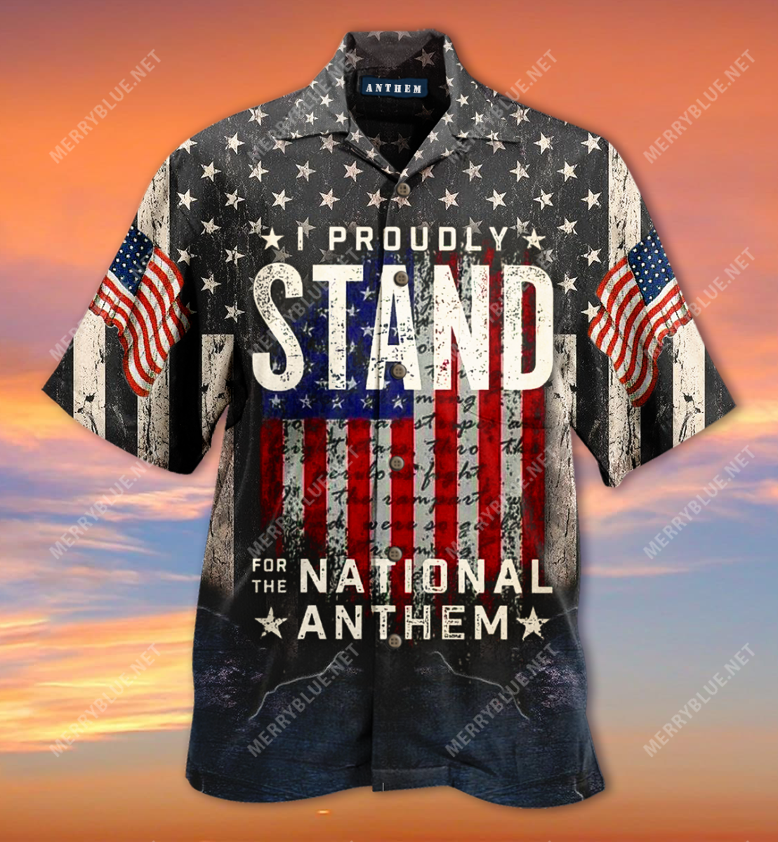 Proud Of National Anthem Hawaii Shirt Ha94639