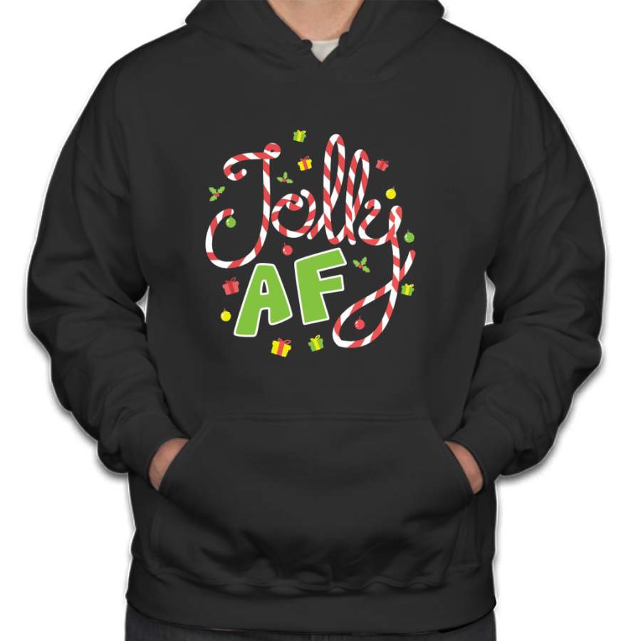 Jolly AF Christmas Collection Hoodie