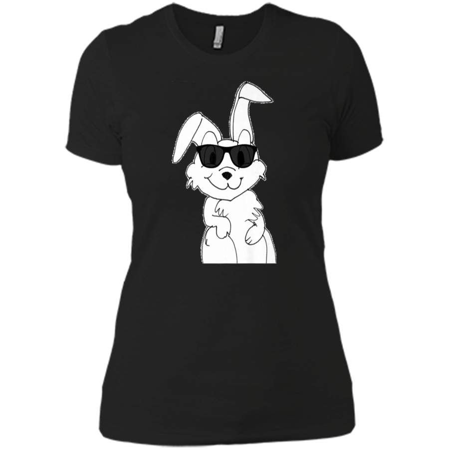 Bunny Easter tShirt – Women Men Boys Girls Teens Rabbit Gift Next Level Ladies Boyfriend Tee