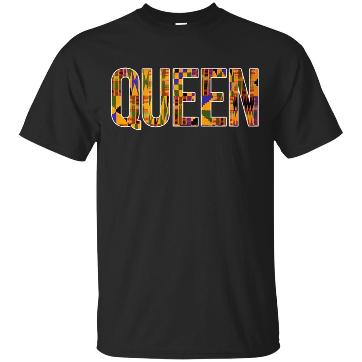 Proud African American Queen T-Shirt Melanin Women Pro Black Girl Rock