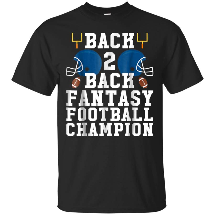 AGR Back To Back Fantasy Football Champion Shirt